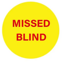 Missed Blind Buttons - 10 Pack