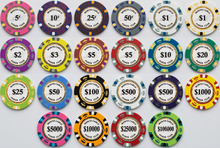 500 Monte Carlo Smooth 14 Gram Poker Chips Bulk