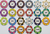 500 Monte Carlo Smooth 14 Gram Poker Chips Bulk