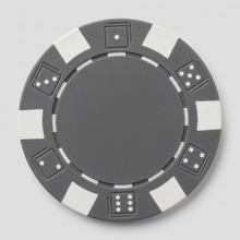 Gray Striped Dice 11.5 Gram - 100 Poker Chips