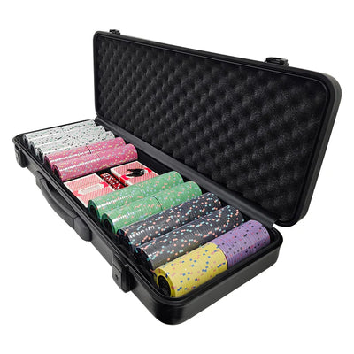 500 Jupiter Club 43mm Poker Chips With Discounted Imperfect Case - The Poker Store .Com