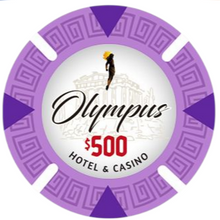 $500 Olympus Pure Clay Poker Chips