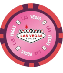 Pink Las Vegas Smooth 14 Gram Poker Chips