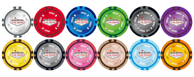 200 Las Vegas Smooth 14 Gram Poker Chips