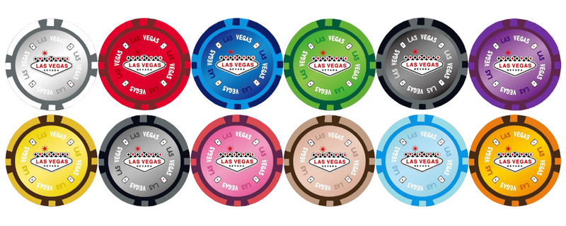 200 Las Vegas Smooth 14 Gram Poker Chips