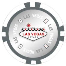 White Las Vegas Smooth 14 Gram Poker Chips