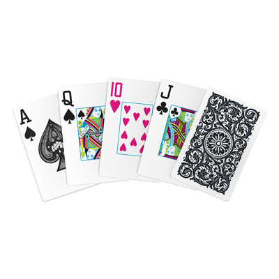 6 Decks Copag Elite 100% Plastic Playing Cards Bridge Size Jumbo Index