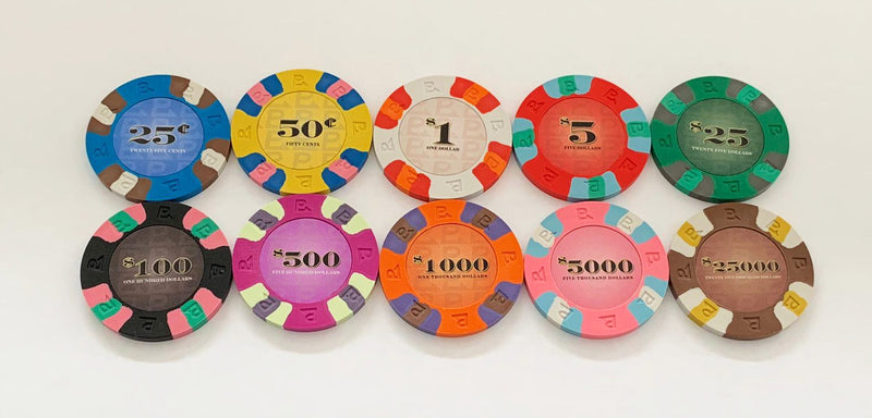 500 Nexgen Remix Pro Clay Poker Chips Bulk