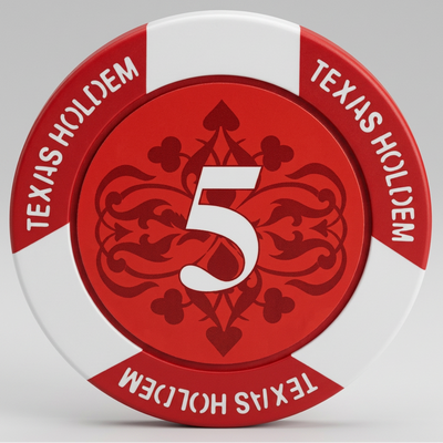 $5 Tournament Pro Remix Poker Chips