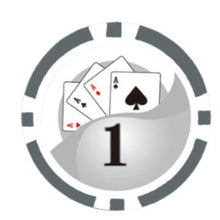 $1 Yin Yang Smooth 14 Gram Poker Chips
