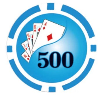 $500 Yin Yang Smooth 14 Gram Poker Chips