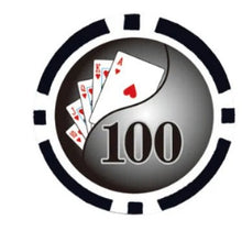 $100 Yin Yang Smooth 14 Gram Poker Chips