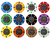 Sample Pack Jupiter Club 43mm Pure Clay Poker Chips
