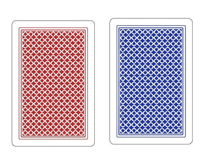 2 Set Special Classic Bridge Size Jumbo Index 100% Plastic Playing Cards Random Duplicate