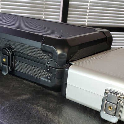 600 Empty Black Heavy Duty Aluminum Poker Case