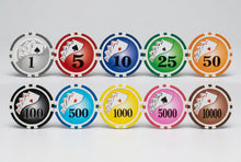 $10,000 Yin Yang Smooth 14 Gram Poker Chips