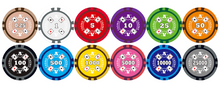 100 Ace Casino Smooth 14 Gram Poker Chips