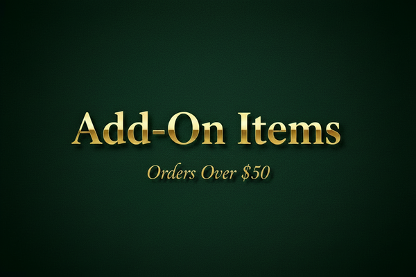 Add On Items for Orders over $50