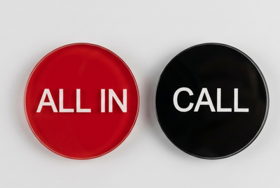 10 Pack All In / Call 3" Button Double Sided