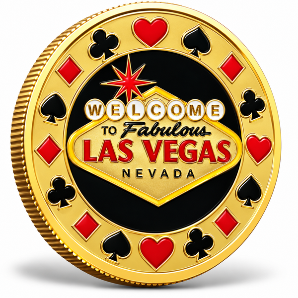 Welcome To Fabulous Las Vegas Poker Card Guard