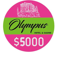$5,000 Olympus Jeton 50mm Oversized Poker Chip