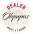 Olympus Dealer Button Acrylic