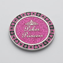 Sparkle Poker Princess Poker Card Guard