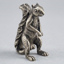 Squirrel With Nuts Figurine Poker Card Guard