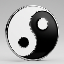 Yin Yang Poker Card Guard