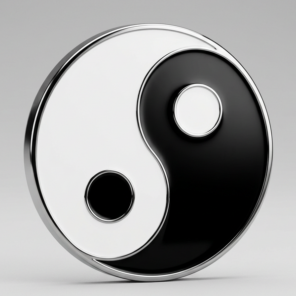 Yin Yang Poker Card Guard