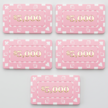CLEARANCE $5000 Square Poker Plaques - 10 PC