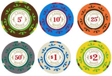 Micro Stakes 500 Casino Royale Smooth 14 Gram Poker Chips Bulk 5 Cent/10 Cent