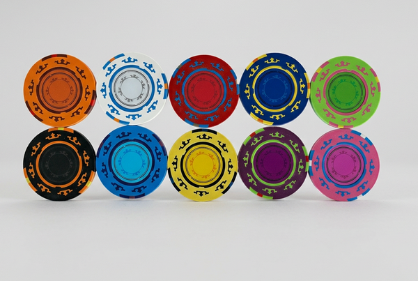 500 Crown Casino Royale 14 Gram Poker Chips