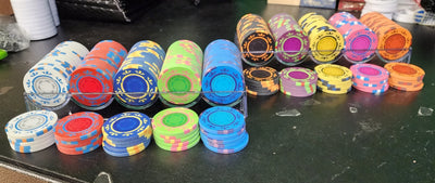Orange Crown Casino Royale 14 Gram Poker Chips