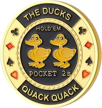 Ducks Deuces Pocket Twos Poker Card Guard