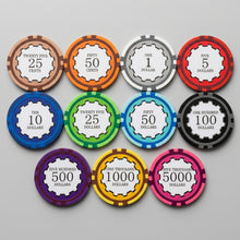 100 Eclipse Smooth 14 Gram Poker Chips