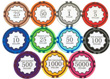 1000 Eclipse Smooth 14 Gram Poker Chips