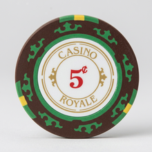 5 Cents Casino Royale Smooth 14 Gram Poker Chips