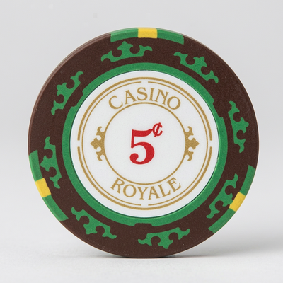 5 Cents Casino Royale Smooth 14 Gram Poker Chips