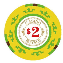 $2 Casino Royale Smooth 14 Gram Poker Chips