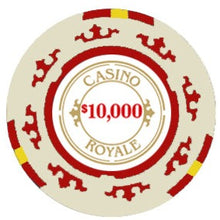 $10,000 Casino Royale Smooth 14 Gram Poker Chips