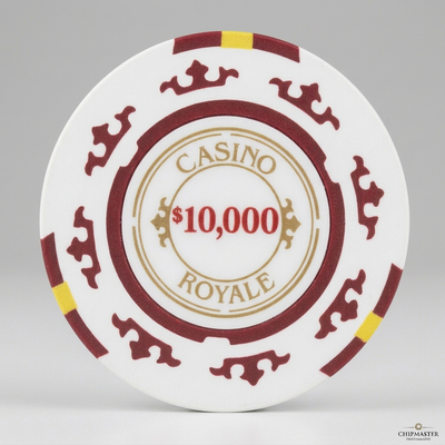 $10,000 Casino Royale Smooth 14 Gram Poker Chips