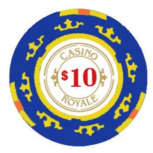 $10 Casino Royale Smooth 14 Gram Poker Chips