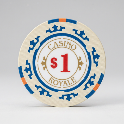 $1 Casino Royale Smooth 14 Gram Poker Chips