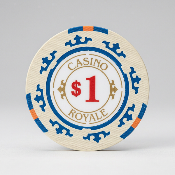 $1 Casino Royale Smooth 14 Gram Poker Chips