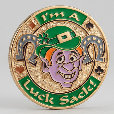 I'm A Luck Sack! Poker Card Guard