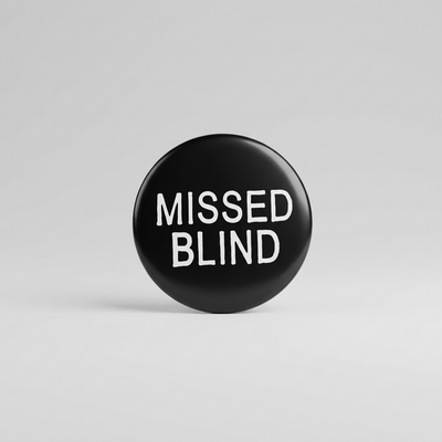 Missed Blind Button Black 10 Pack