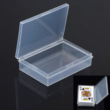 10 Empty Clear Playing Card Box