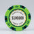 $100,000 Monte Carlo Smooth 14 Gram Poker Chips