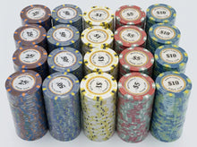 500 CASH GAME Monte Carlo Smooth Poker Chips Bulk Perfect for .25/50 Cents Blind